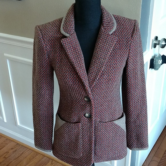 Vintage the strawberry plant wool blazer - Picture 1 of 9